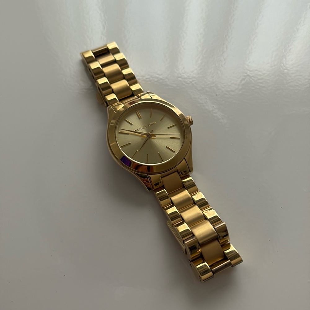 Gold watch
